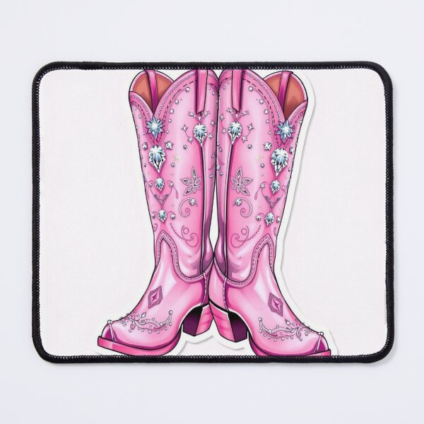Item preview, cowboy boots aesthetic sticker designed and sold by Femwealth.