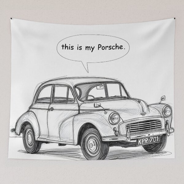 Item preview, This is My Porsche designed and sold by Huskyyy Designs.