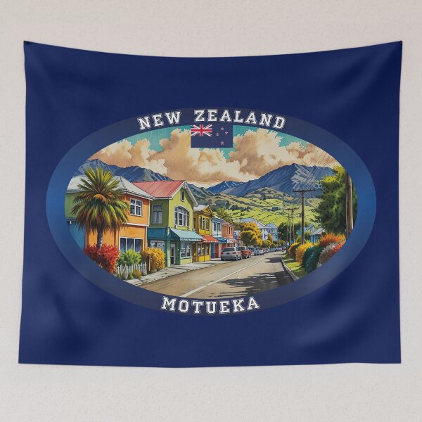 Item preview, Motueka New Zealand Travel designed and sold by Thistle-TShop.