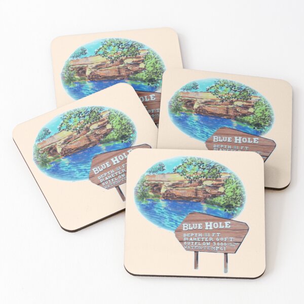 Item preview, Blue Hole in New Mexico designed and sold by CatsPa.
