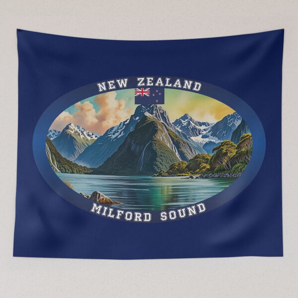 Item preview, Milford Sound New Zealand Travel designed and sold by Thistle-TShop.