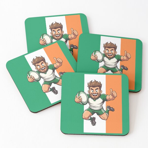 Item preview, Thumbs Up to the Try Line Irish Rugby Joy designed and sold by taiche.