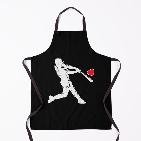 Item preview, Love Baseball Swing Heart Minimal Sports designed and sold by miaa-artistshop.
