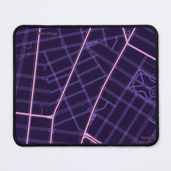 Item preview, Cornelia Street NYC Map - Minimalist Pastel Aesthetic Poster designed and sold by UrbanCoordinate.
