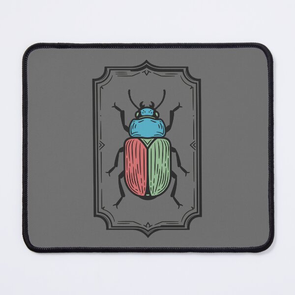 Item preview, Vintage Colorful Beetle Specimen Illustration Art designed and sold by BRU Design.