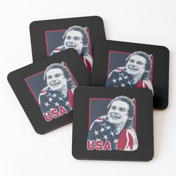Item preview, Jack Hughes USA Blood Sweat and Teeth for the Gold USA Hockey designed and sold by StickLoveFamily.