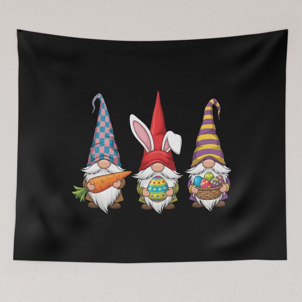 Item preview, Easter Cute Gnomes Bunny Ears Egg Hunt designed and sold by OlakunleOloroz.