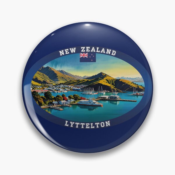 Item preview, Lyttelton New Zealand Travel designed and sold by Thistle-TShop.