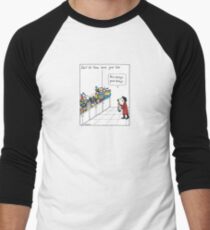 Disheys Men's Baseball ¾ T-Shirt