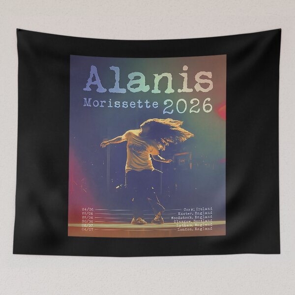 Item preview, Alanis Morissette Uk Little Jagged Pill Tour 2026 designed and sold by ShopRaSh.