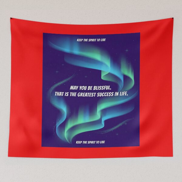 Item preview, Inspirational Aurora Borealis Quote designed and sold by Bensoncreatives.