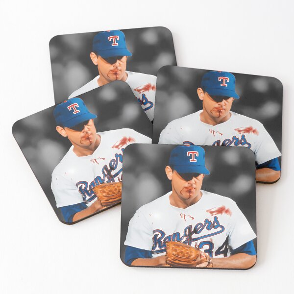 Item preview, Nolan Ryan Bloody Lip T-Shirt designed and sold by CoreneSchaefer.