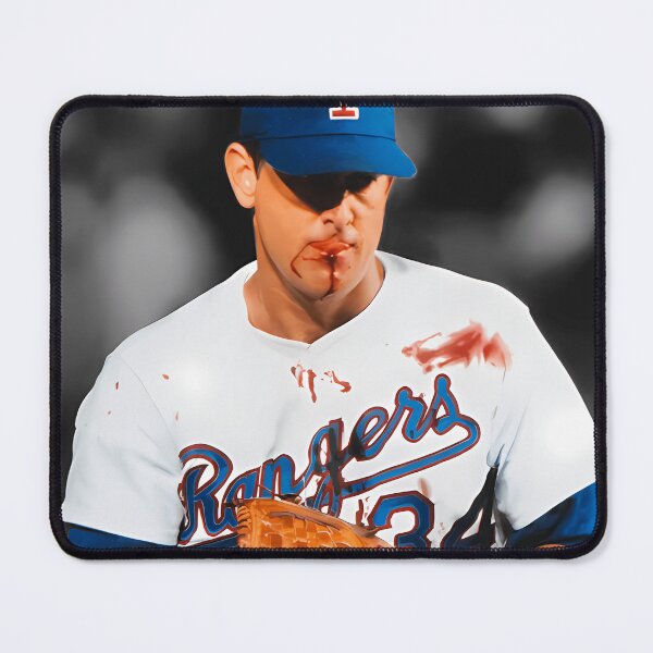 Item preview, Nolan Ryan Bloody Lip T-Shirt designed and sold by CoreneSchaefer.