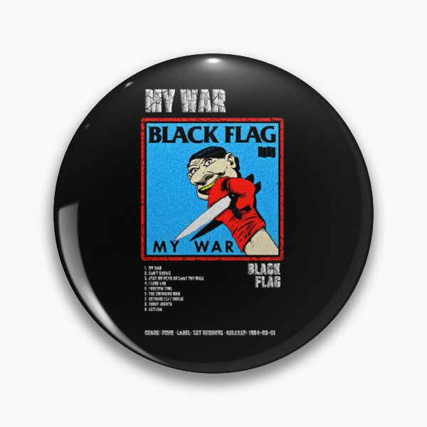 Item preview, BLACK FLAG MY WAR  ALBUM TRACKLIST designed and sold by djamelch.