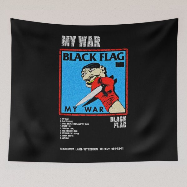 Item preview, BLACK FLAG MY WAR  ALBUM TRACKLIST designed and sold by djamelch.