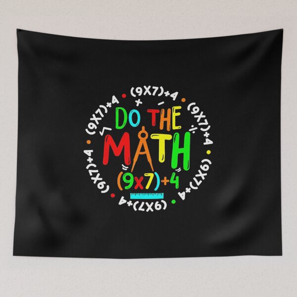 Item preview, Do The Math 67 Funny School Meme Colorful Numbers  designed and sold by gladysenglish.
