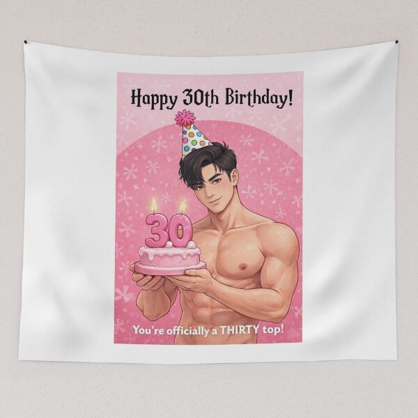 Item preview, Happy 30th Birthday Officially a Thirty Top Funny designed and sold by Aryabek.