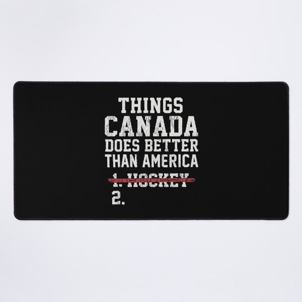 Item preview, Funny USA Hockey Things Canada Does Better Than America Sarcastic Ice Hockey Gift designed and sold by StickLoveFamily.