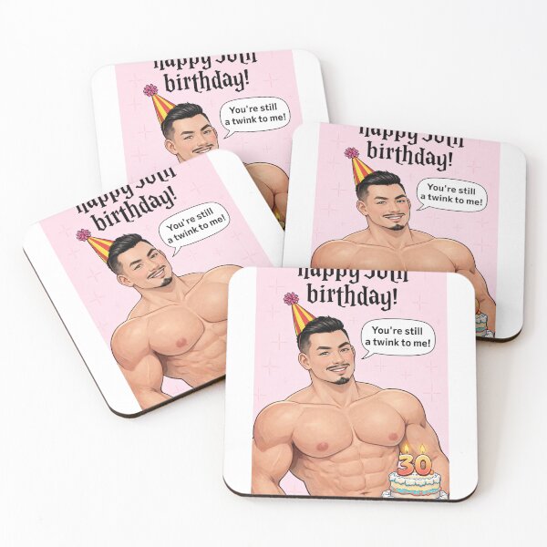 Item preview, Happy 30th Birthday Still a Twink Funny Joke designed and sold by Aryabek.