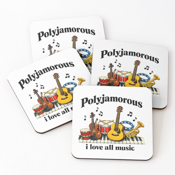 Item preview, Funny Polyjamorous Music Lover Band Pun designed and sold by Pawsome Quotes.