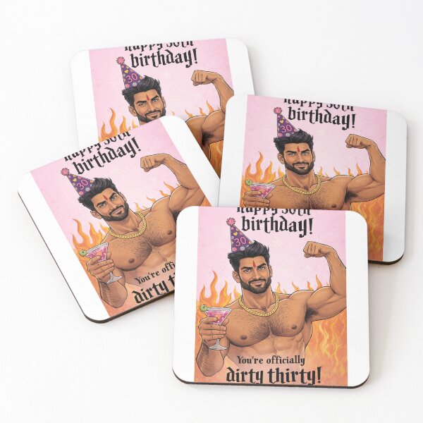Item preview, Happy 30th Birthday Dirty Thirty Fire Party designed and sold by Aryabek.