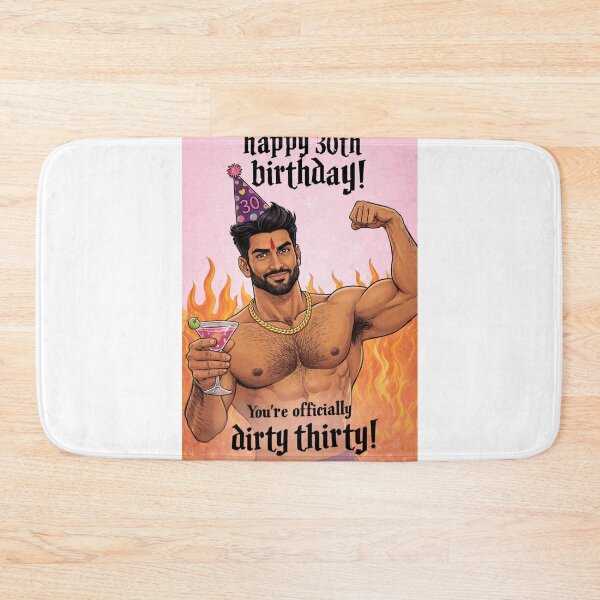 Item preview, Happy 30th Birthday Dirty Thirty Fire Party designed and sold by Aryabek.