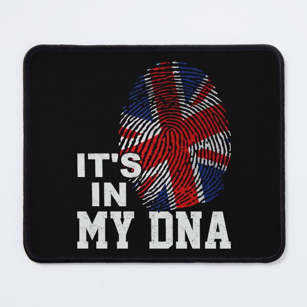 Item preview, IT’S In My DNA  British Flag - Union Jack Heritage UK Gift designed and sold by Inspirational Messages .