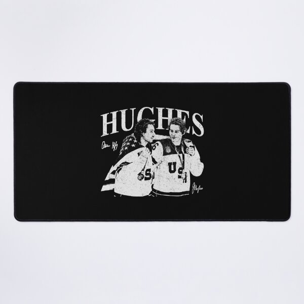 Item preview, Hughe BROTHERHOOD, Jack Hughes and Quinn Hughes Jack Hughes USA Olympic Gold Medal Hockey designed and sold by CLOUDYMOODS.