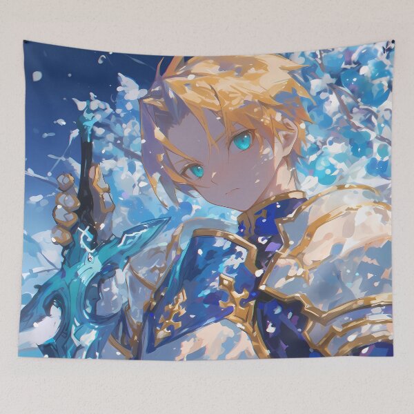 Aperçu de l'œuvre Portrait fantastique d'Eugeo Sword Art Online Winter Glow créée et vendue par mildaclairmo.