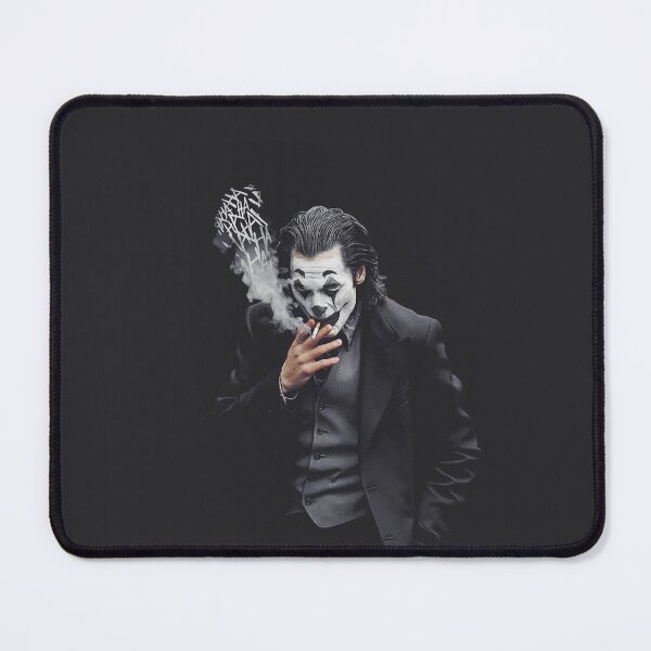 Item preview, The Laughing Smoke - Joker Minimalist Cinematic Portrait designed and sold by Midnight Nebula.