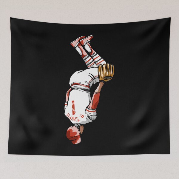 Artikelvorschau, Ozzie Smith Flip Celebration Cartoon T-Shirt entworfen und verkauft von SamantaNader.