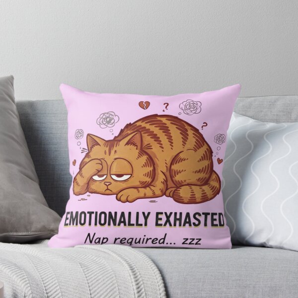 Item preview, Chronically Tired Cat  Emotionally Exhausted Meme  Funny Mental Health Funny Cat Shirt  designed and sold by ZyxDes.