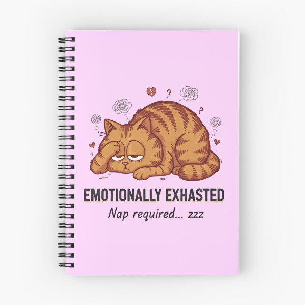 Item preview, Chronically Tired Cat  Emotionally Exhausted Meme  Funny Mental Health Funny Cat Shirt  designed and sold by ZyxDes.