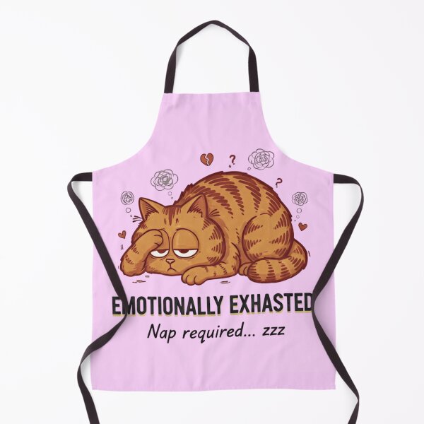 Item preview, Chronically Tired Cat  Emotionally Exhausted Meme  Funny Mental Health Funny Cat Shirt  designed and sold by ZyxDes.