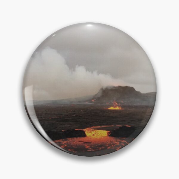Item preview, Distant Volcano Landscape Photographic Print designed and sold by Mother-Nature65.