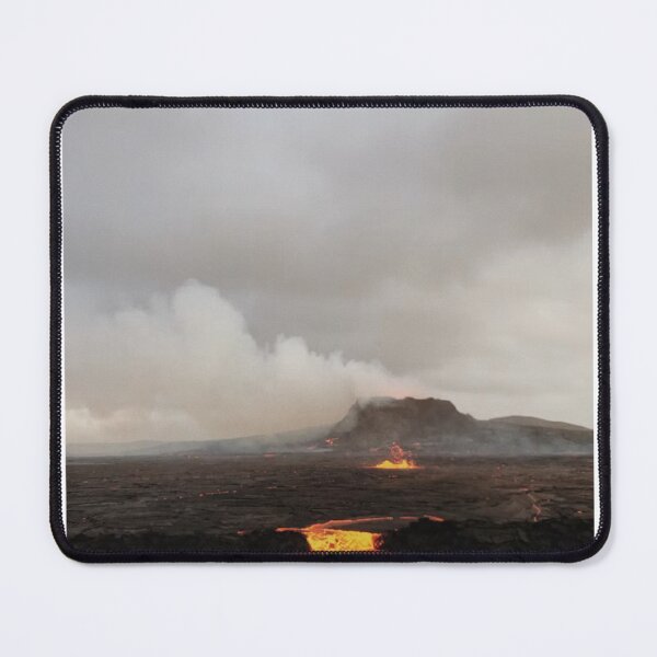 Item preview, Distant Volcano Landscape Photographic Print designed and sold by Mother-Nature65.