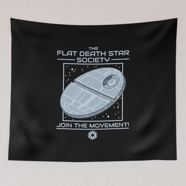 Item preview, The Flat Death Star Society designed and sold by DeltaBOX.