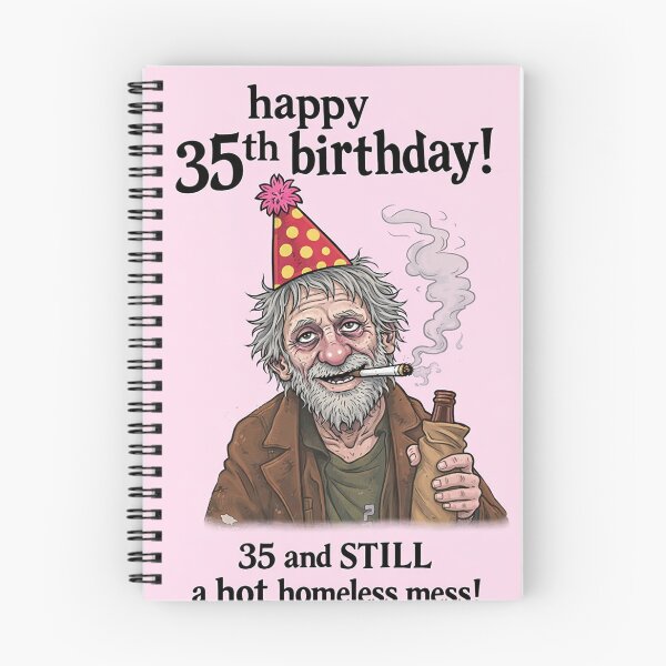 Item preview, Happy 35th Birthday 35 and Still a Hot Mess Funny designed and sold by Aryabek.