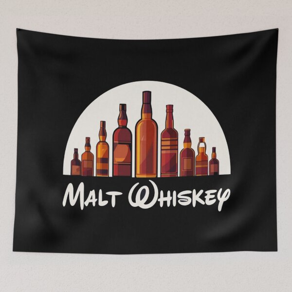 Item preview, Malt Whiskey Bottle Illustration • Vintage Liquor Art • Distillery‑Inspired Alcohol Aesthetic Design designed and sold by Bright Nest Studio.