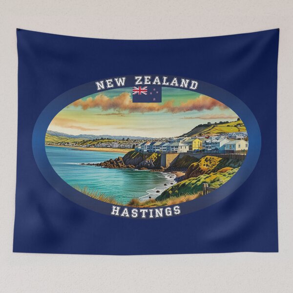 Item preview, Hastings New Zealand Travel designed and sold by Thistle-TShop.