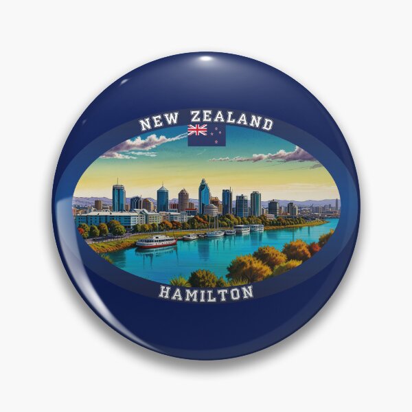 Item preview, Hamilton New Zealand Travel designed and sold by Thistle-TShop.