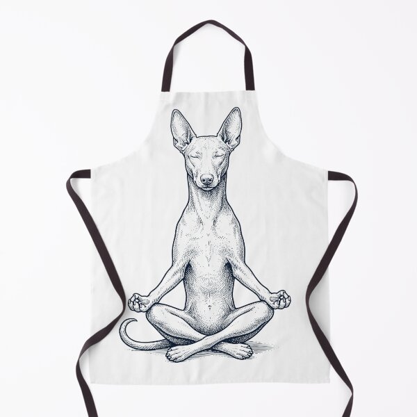 Item preview, Vintage Pharaoh Hound Yoga Lotus Meditation Dog Lover designed and sold by DoodleTortle.