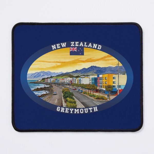 Item preview, Greymouth New Zealand Travel designed and sold by Thistle-TShop.