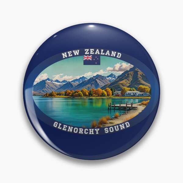 Item preview, Glenorchy Sound New Zealand Travel designed and sold by Thistle-TShop.