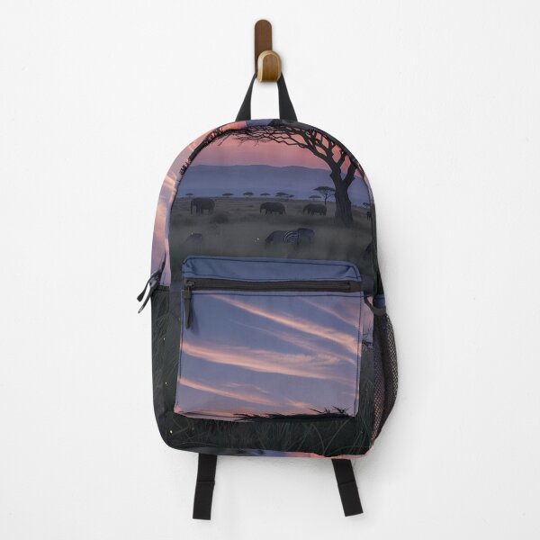 Item preview, African Savannah Sunset with Wildlife designed and sold by Daniel Abdelmaseih.