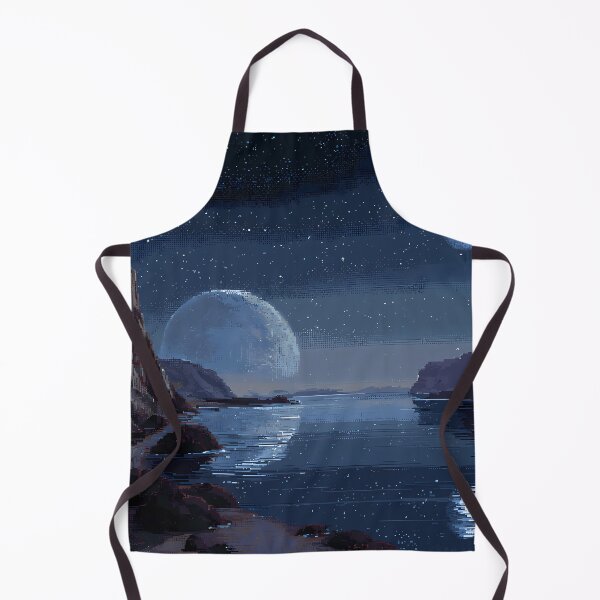 Item preview, Ethereal Reflections on a Distant Coastline - 32-bit Pixel Art designed and sold by DistantPixels.