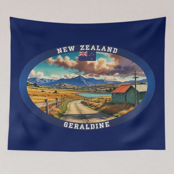 Item preview, Geraldine New Zealand Travel designed and sold by Thistle-TShop.
