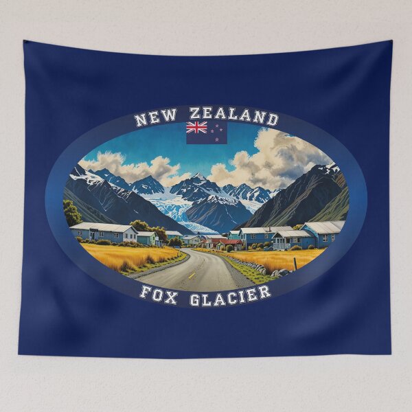 Item preview, Fox Glacier New Zealand Travel designed and sold by Thistle-TShop.