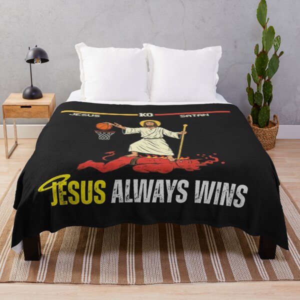 Item preview, JESUS ALWAYS WINS designed and sold by UnboundFull.