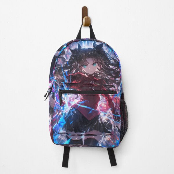Item preview, Rin Tohsaka Fate Stay Night Blue Energy Power Stance designed and sold by 108Recordings.